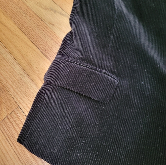 Vintage Polo by Ralph Lauren Men’s Corduroy Jacket Sport Coat Sz L Black - Picture 10 of 15